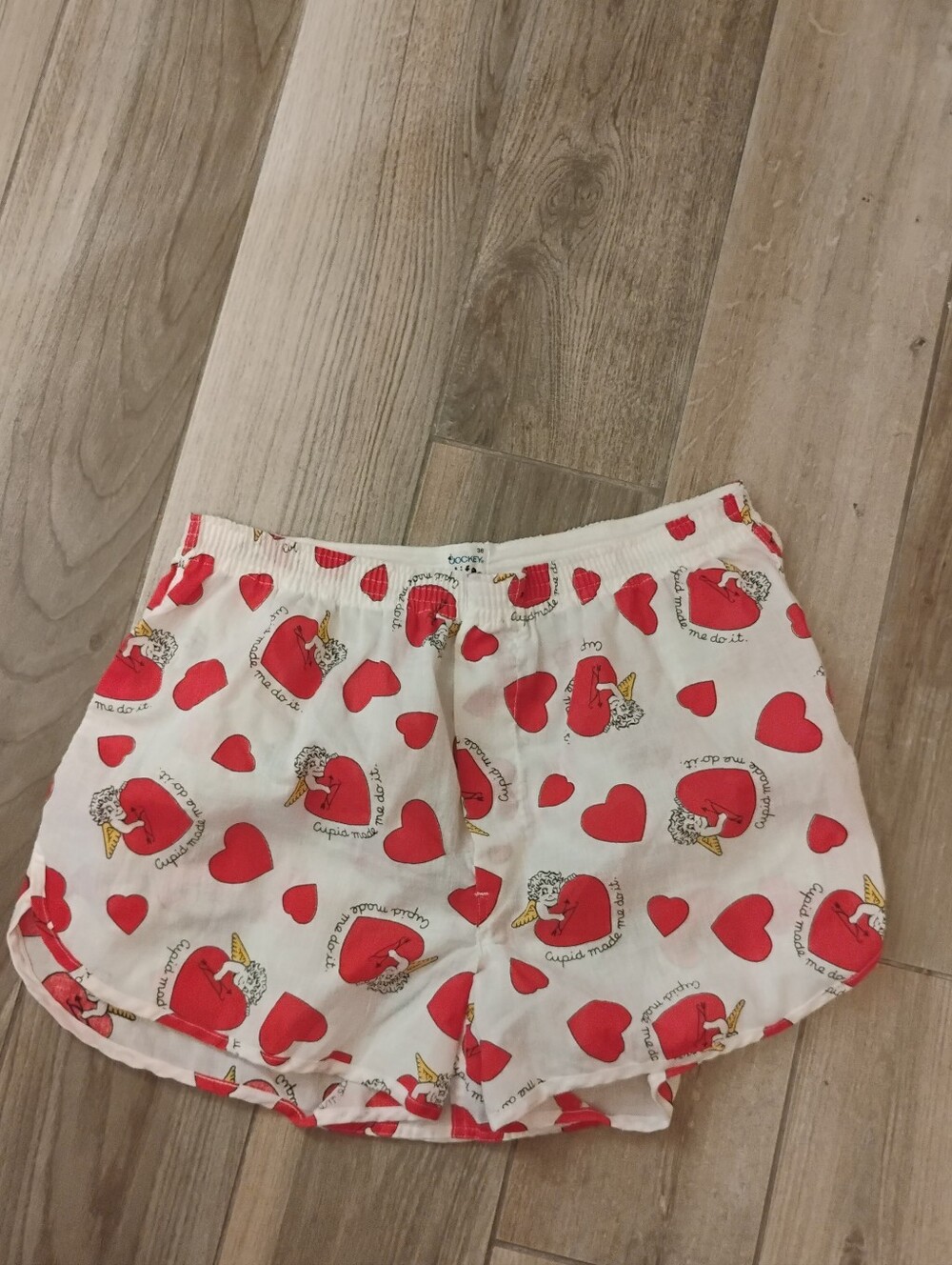 Vintage Jockey Cupid Novelty Print Boxer Shorts